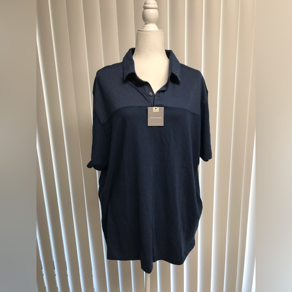 Men's Navy Blue Polo Shirt